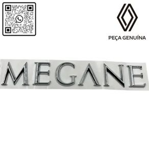 RN 073444-O 8200073444 EMBLEMA -MEGANE- DA TAMPA TRAS. MEGANE II 06... -1-
